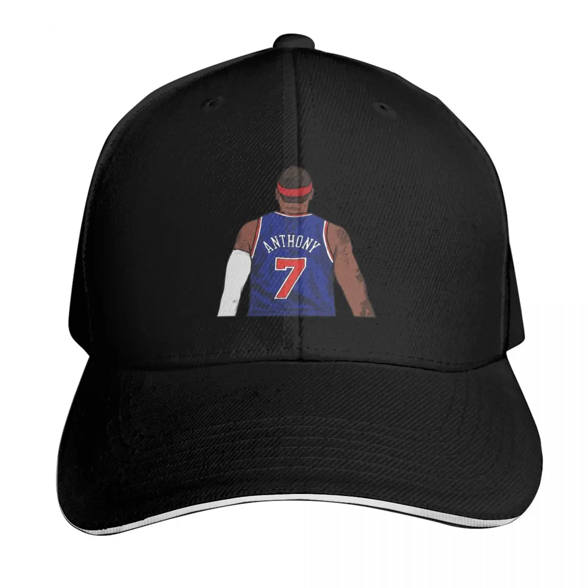Gorra de béisbol Carmelo Back-To, sombrero de caballero, sombrero divertido para dropshipping, sombrero derby, sombreros para mujer, sombreros para hombre