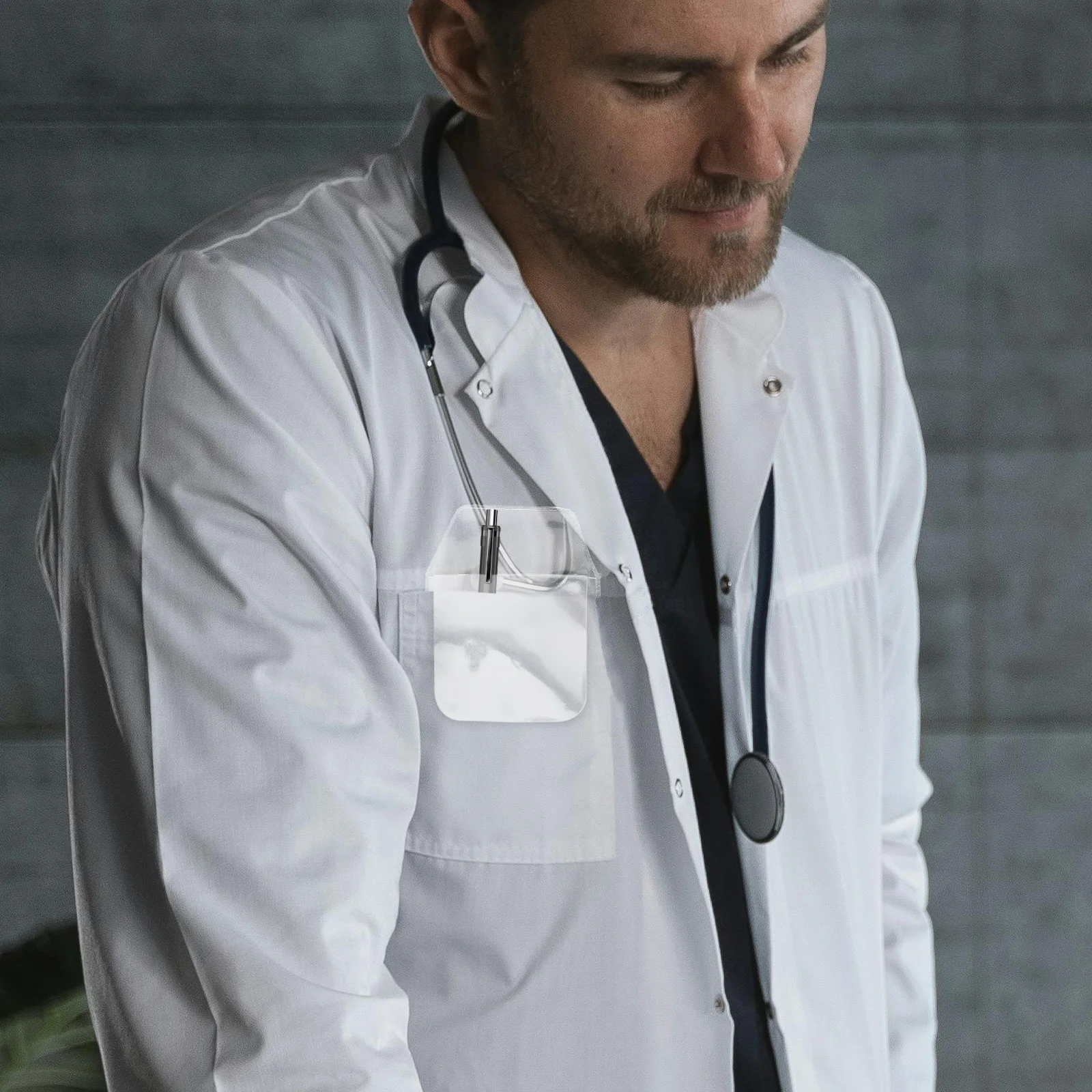 10 قطعة حقيبة أقلام رصاص مقاوم للماء بولي كلوريد الفينيل القلم حامي للأقلام أقلام الرصاص عملات الهاتف المحمول العناصر الصغيرة المنظم بسيط أنيق