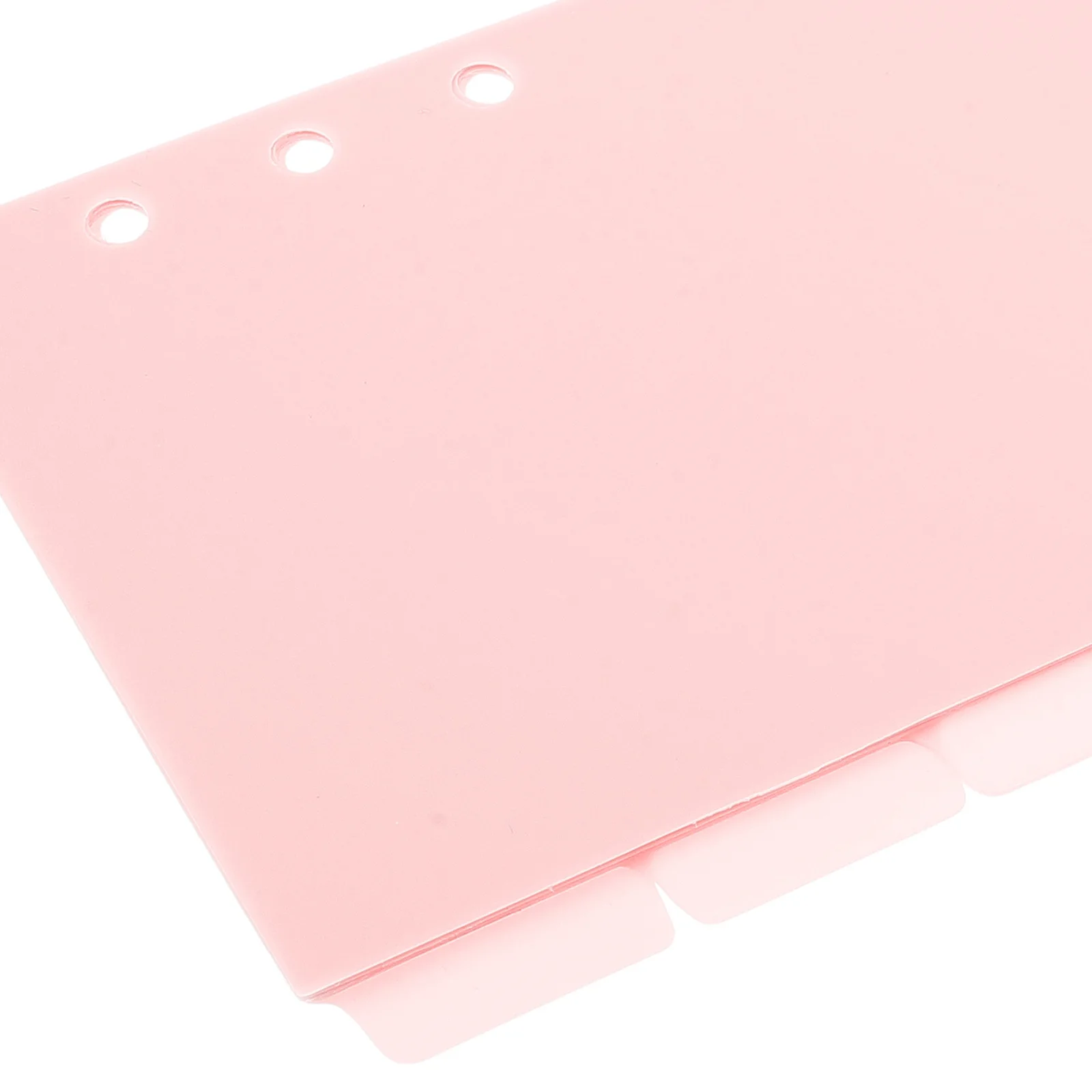 6 Sheets Index Dividers Notepad Binder Dividers Detachable Tabs Organizer Planner A6 Notebook Supplies Page Separators