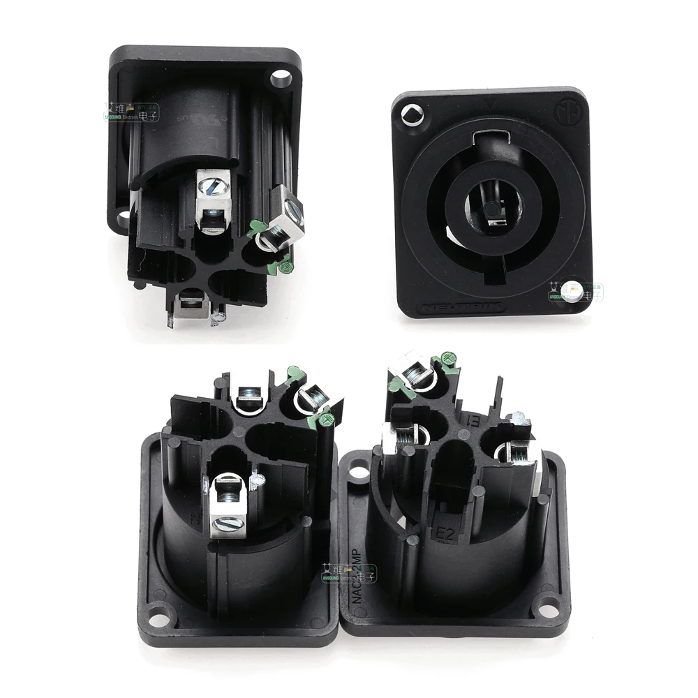 Original Neutrik powerCON 32 A 250V 3 Pole Cable Connector Plug / Socket single-phase wires 2.5 to 6.0 mm² (AWG14-10) O.D 8-20mm