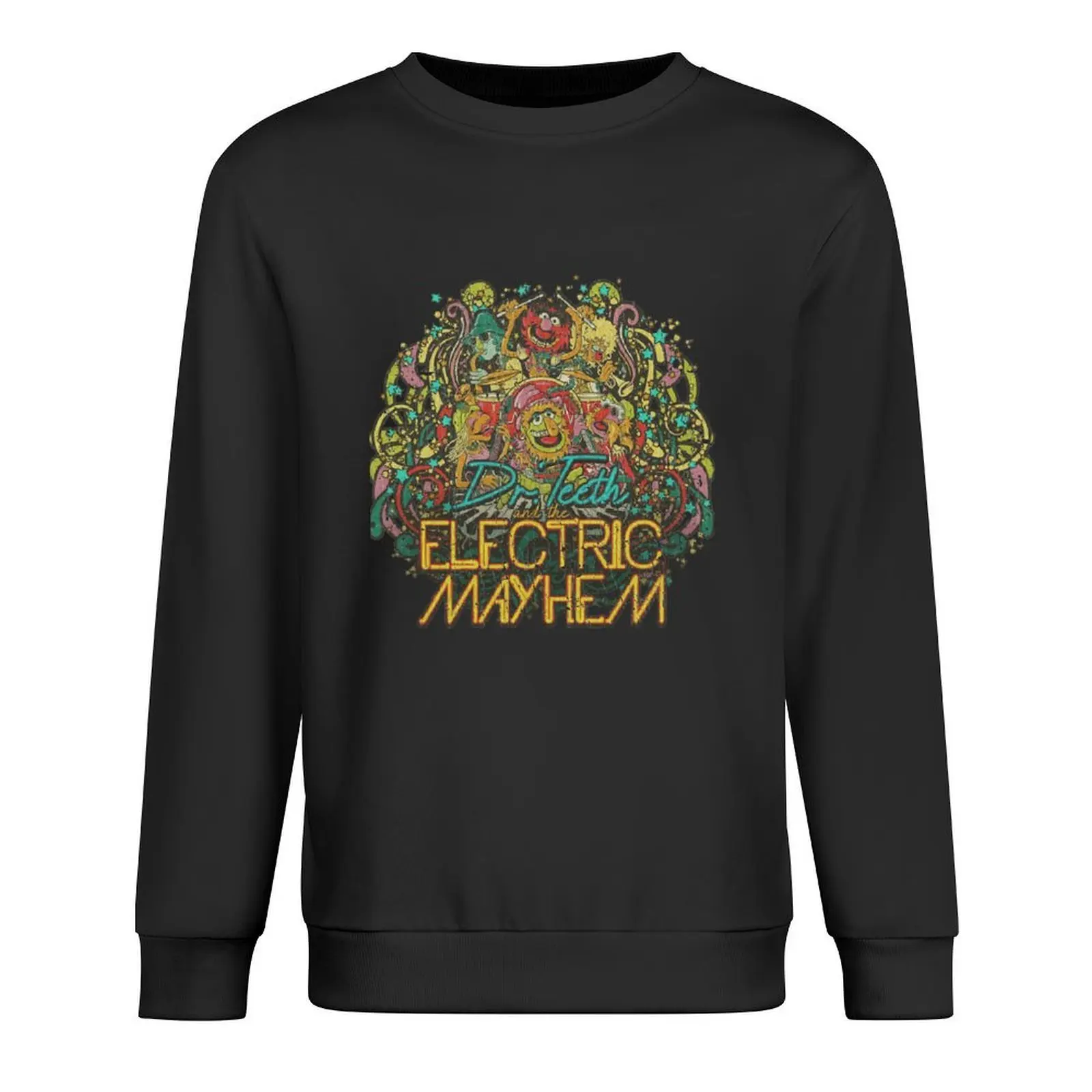 

Dr. Teeth and The Electric Mayhem 1975 Pullover korean style clothes korean autumn clothes clothes for men men's sweatshirts