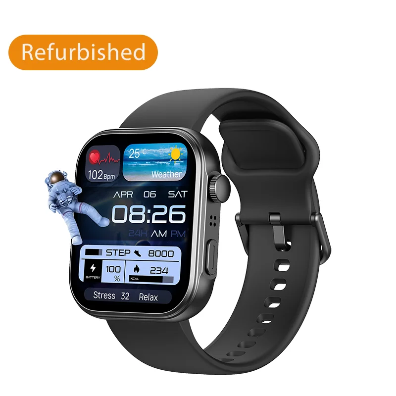 

Refurbished TOZO S6 Sport Watch Smartwatch Activity Fitness Tracker Bluetooth Calls Sleep Monitor Wearable IP68 Waterproof