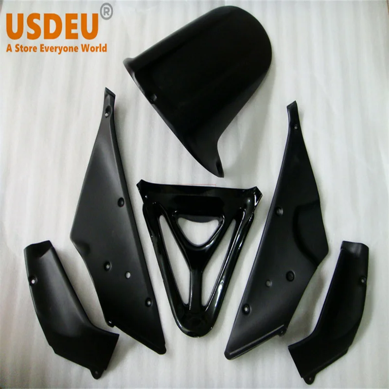 Kit de carrocería de tablero pequeño para motocicleta, juego de paneles para Yamaha YZF1000 R1 2000 2001 yzf 1000 r1 00 01 Fende Black BKr