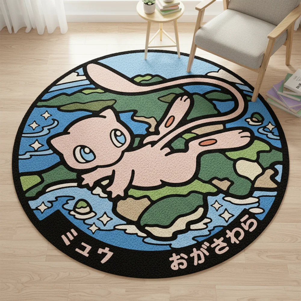 ポケモンミュウアニメラグかわいい美的ルーム装飾ソフトプラッシ - Accessories For Your Gaming Room のレビューと価格