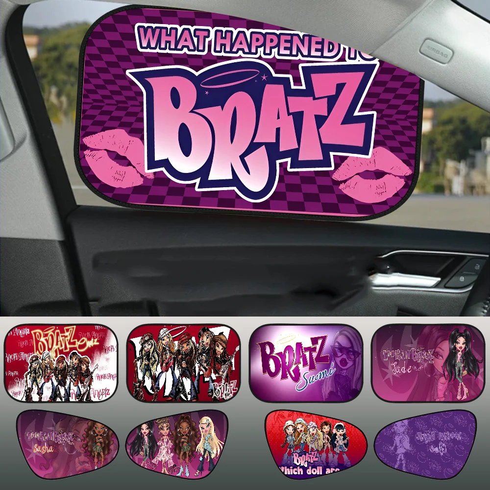 

B-Bratzs 1 шт. автомобильный солнцезащитный козырек боковое окно ветровое стекло мультфильм для детей и взрослых адсорбционный солнцезащитный козырек солнцезащитный козырек