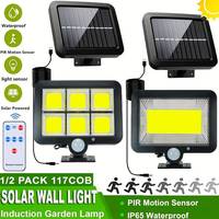Split Type LED Solar Light Human Intelligent Sensing Wall Light Waterproof Outdoor Courtyard Lighting Street Light Garage Light