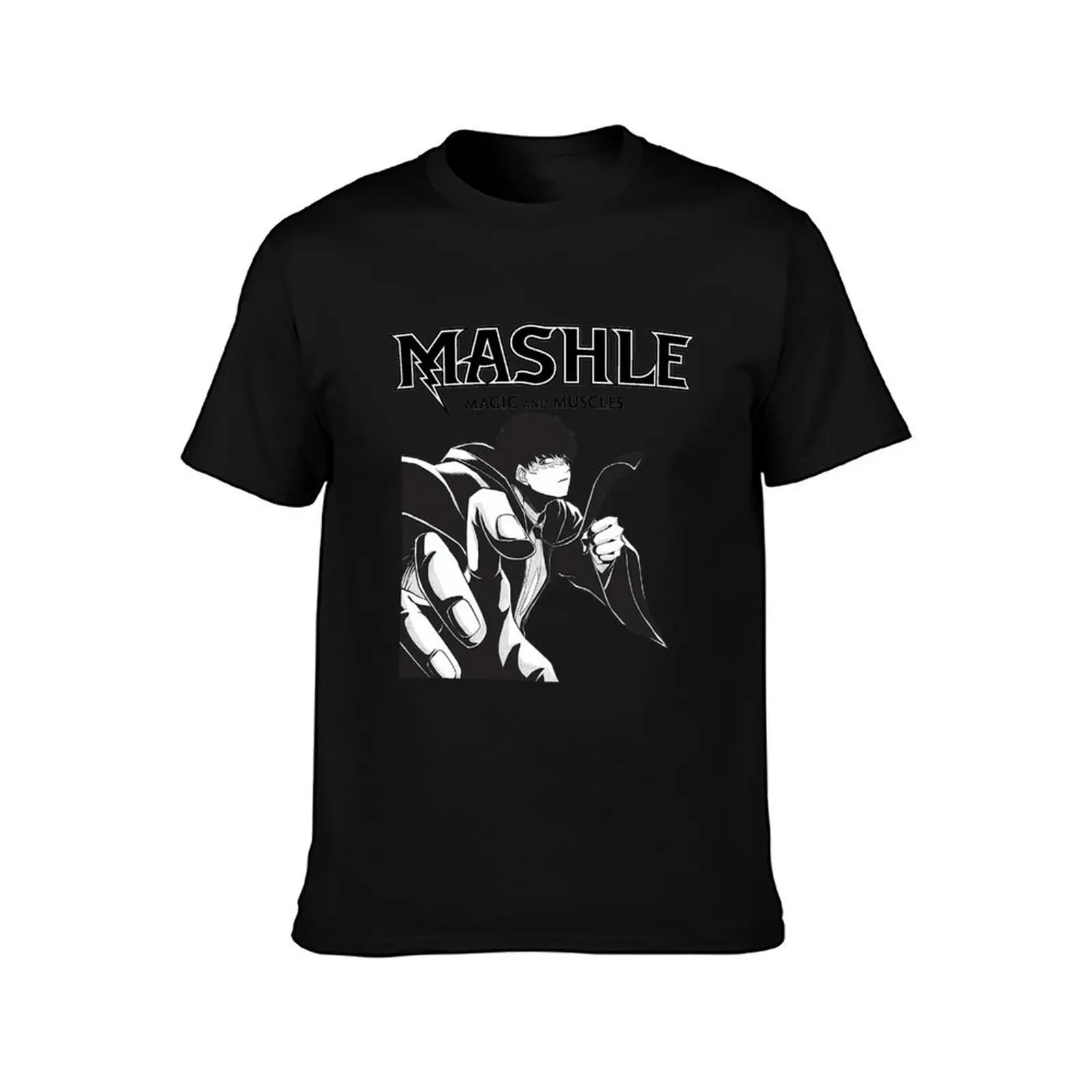 Mash Burnedead - Mashle:magic and muscles T-Shirt Plus Size Solid Color T-Shirt
