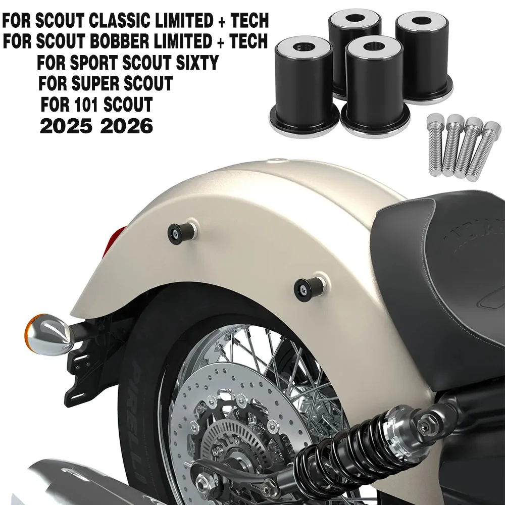 

Для Indian Sport Scout/101 Scout/Super Scout Classic Sixty Bobber Limited 2025 комплект быстросъемных катушек для седельной сумки