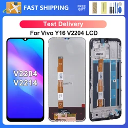 For VIVO Y16 6.51''For vivo Y16 V2204 V2214 LCD Display Touch Screen Digitizer Assembly Replacement