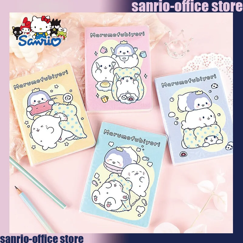 portatil kawaii sanrio material de escritorio manta marumofubiyori urso cadernos do bolso fim de semana livro palavras portateis cadernos escrita pads 01