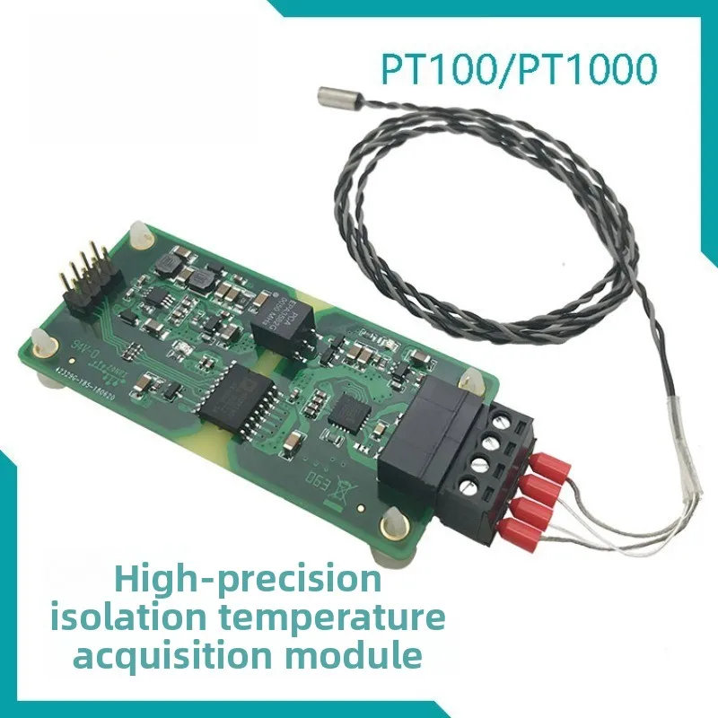 MAX31865 High Precision Isolated Temperature Acquisition Module PT100/PT1000 (Supports Multiple Channels) RTD
