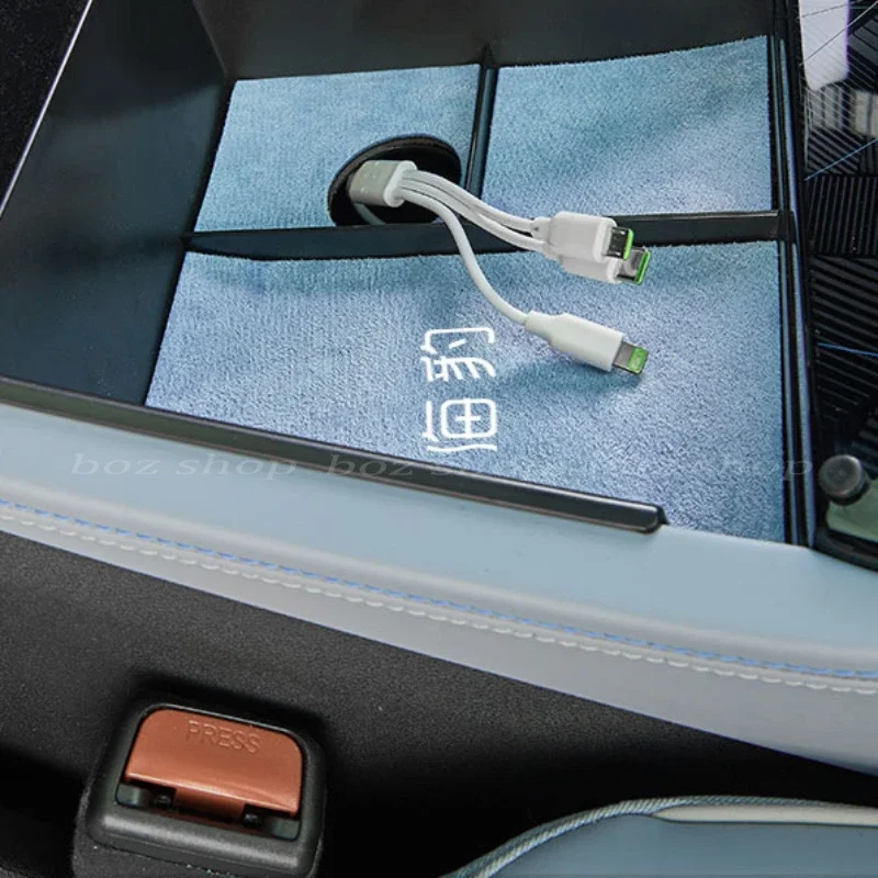 For BYD Seal Honor Edition Central Control Armrest Storage Box Special Compartment Car Interior Modified Storage Finishing Box