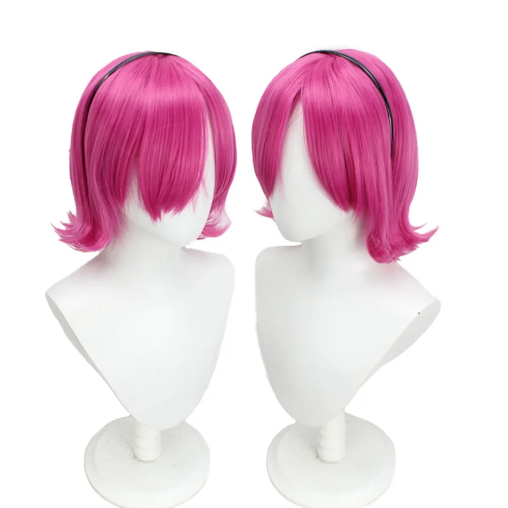 Vinsmoke Reiju Cosplay Wig Rose Pink Hair
