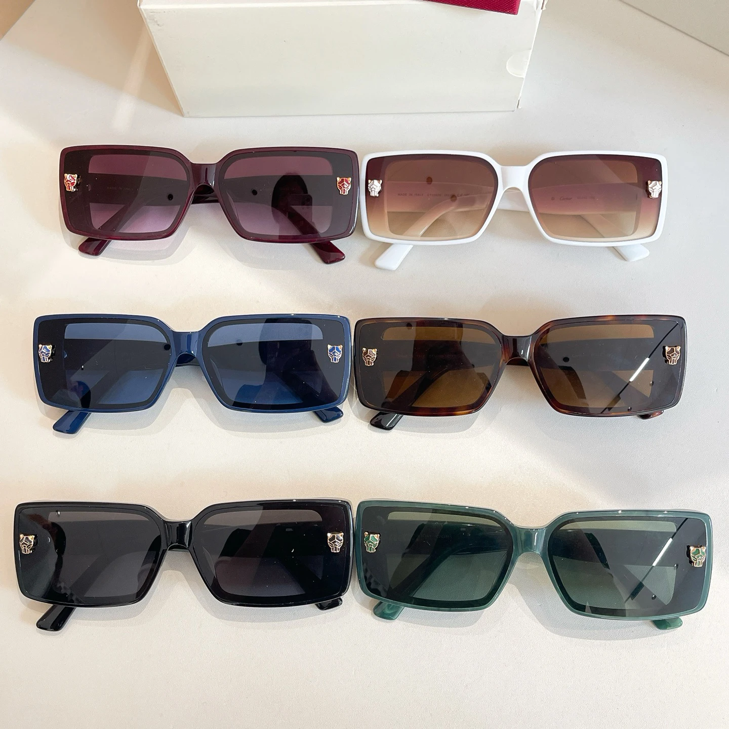 Square Rimless Metal Frame Fashion Style Sunglasses for Unisex 2025 UV400 Frameless KIBO 2137S