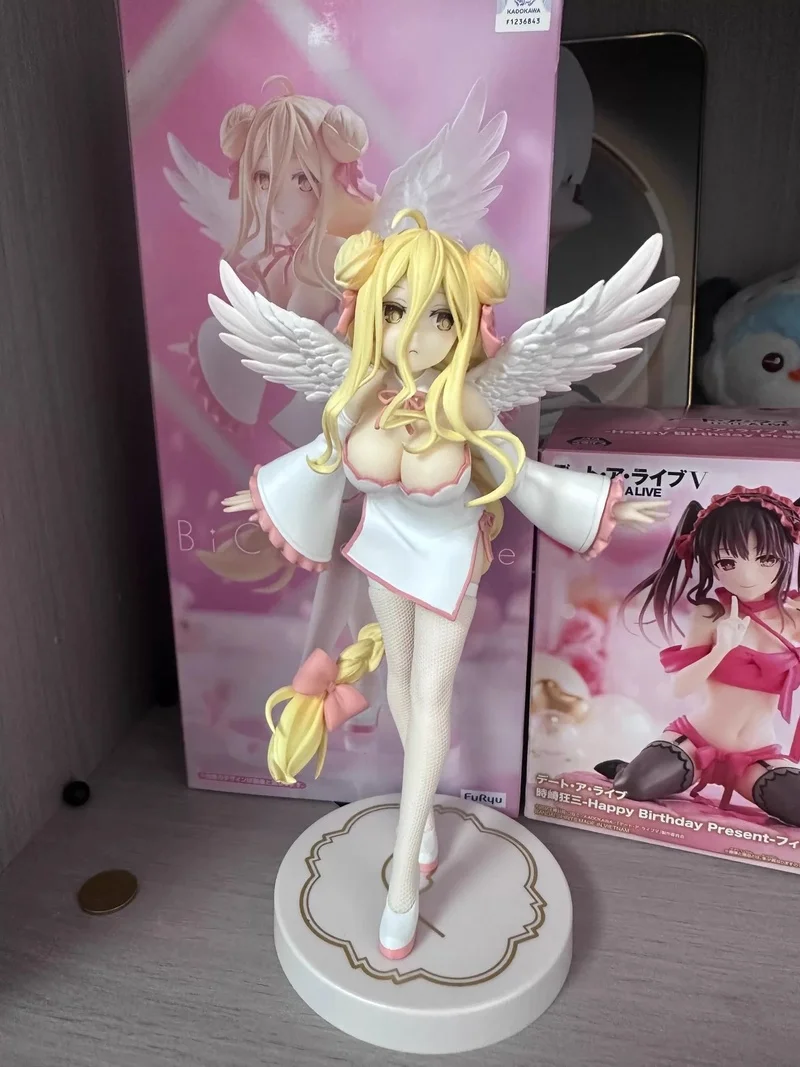 Original FuRyu Date A Live Season5 Mukuro Hoshimiya BiCute Pure Anime Figur Engelmodell Noodle Stopper Badeanzug-Version auf Lager.