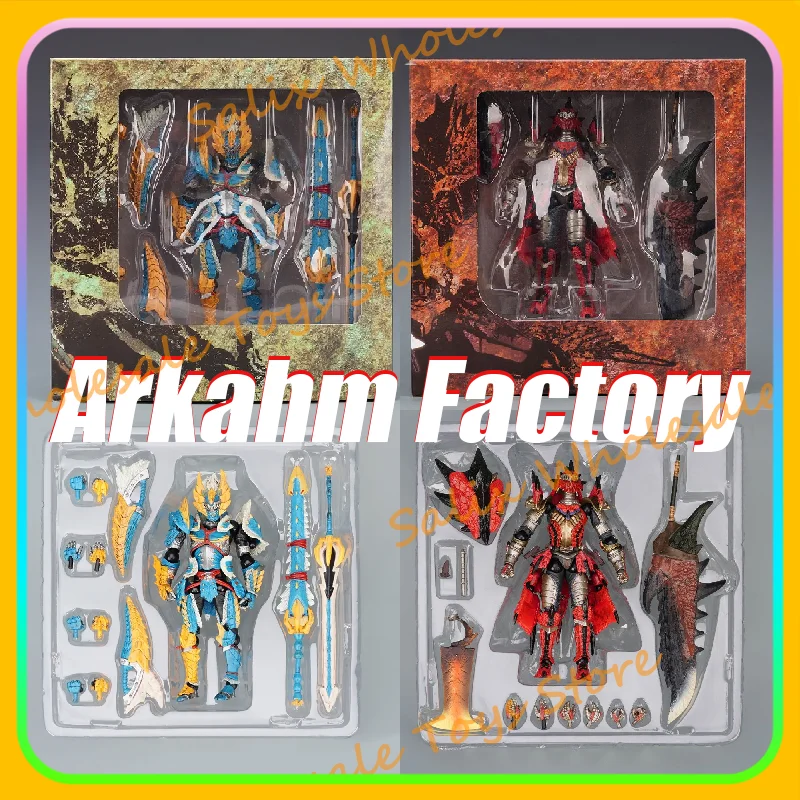 

In Stock Arkahm Factory Amazing Yamaguchi Lunagaron Armor Set Action Figure Rathalos Zinogre Lunagaron Action Figure Gifts Toys
