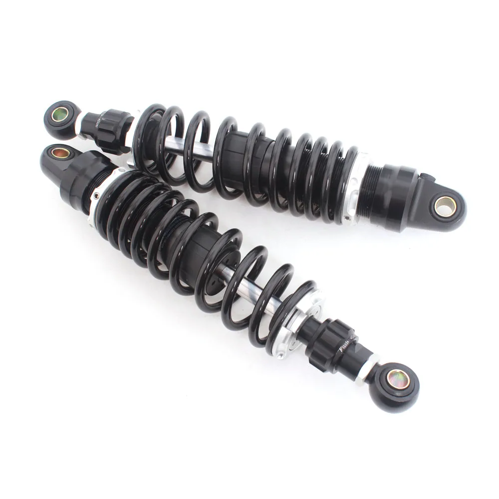 320/340/360mm Rear Shock Absorber Motorcycle Adjustable Suspension System Fits For Harley Honda Yamaha Kawasaki Suzuki 1 Pair