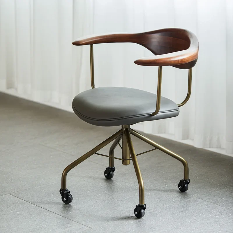 كرسي مسند ذراع خلفي للمكتب، مقعد غرفة النوم المنزلية، مكتب الدراسة، دوار