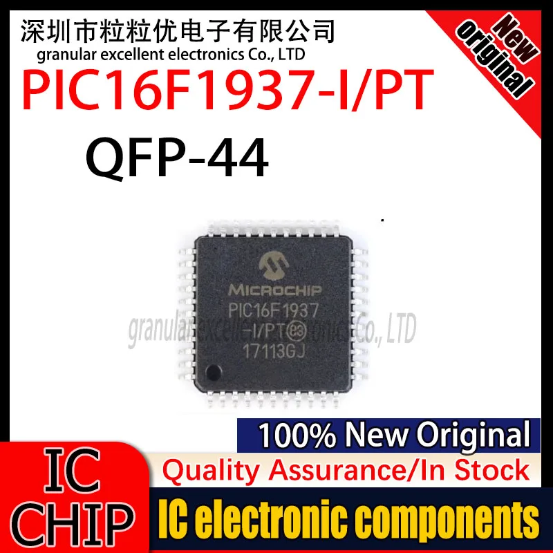 (5-10piece)100% New Original  PIC16F1937-I/PT PIC16F1937 QFP-44 In Stock IC Chip Chipset