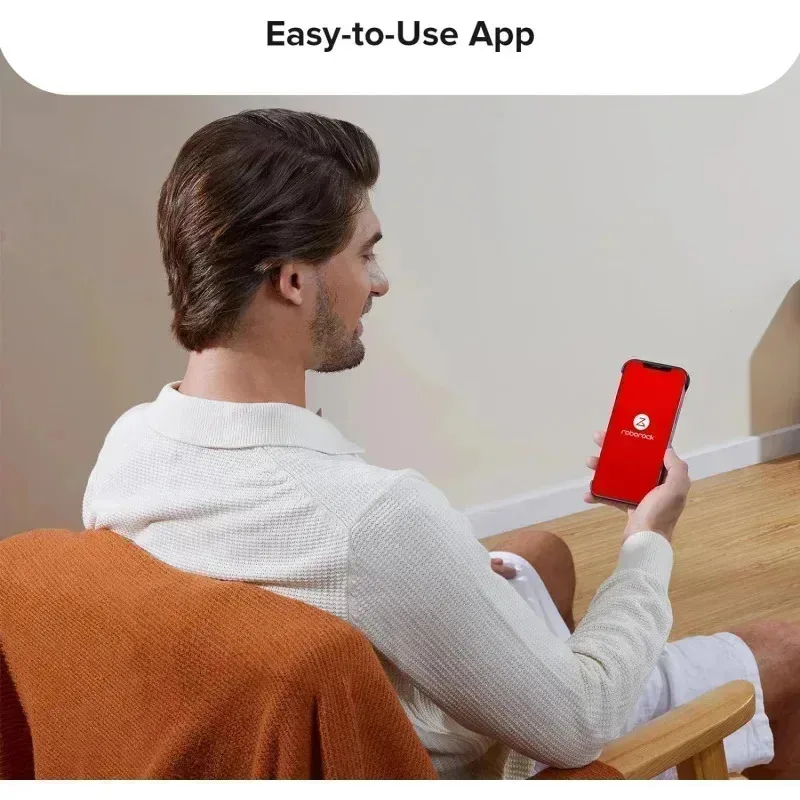 QZA4-roborock Q8 Max Robot Vacuum and Mop Cleaner,DuoRoller Brush,5500Pa Strong Suction,Lidar Navigation,Obstacle Avoidance,