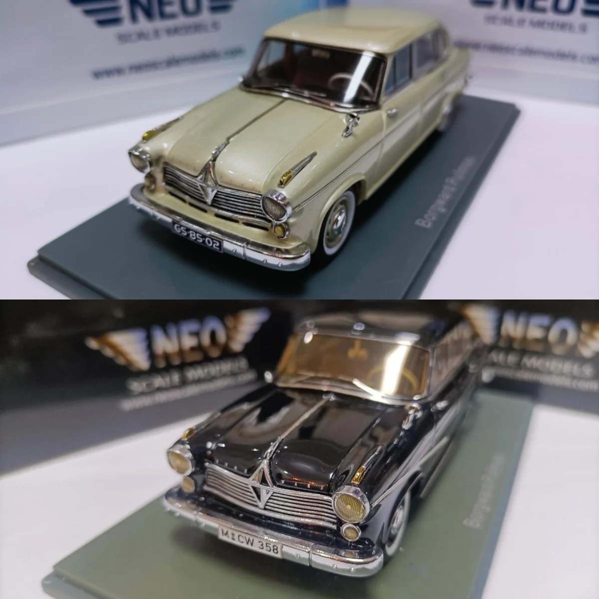 

Neo 1:43 Borgward Pullman Sedan 1955 Vintage Car Simulation Limited Edition Resin Metal Static Car Model Toy Gift