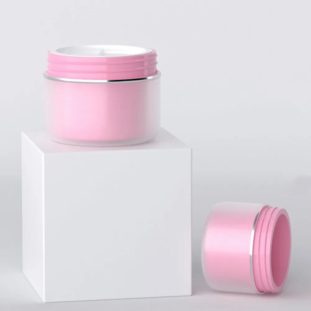 

4pcs Storage Bottle Reusable Sample Container For Travel Lotion Cream Face Eye Makeup Pp Bottles Empty Sub Packing