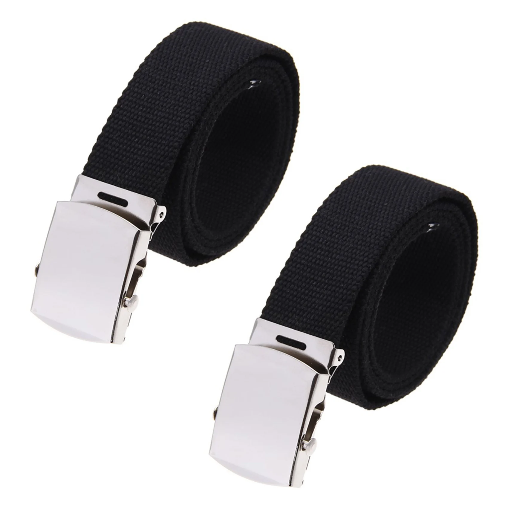 2X Cloth Belt Waistband Band Belt Black Men 38Mm Eco-Friendly