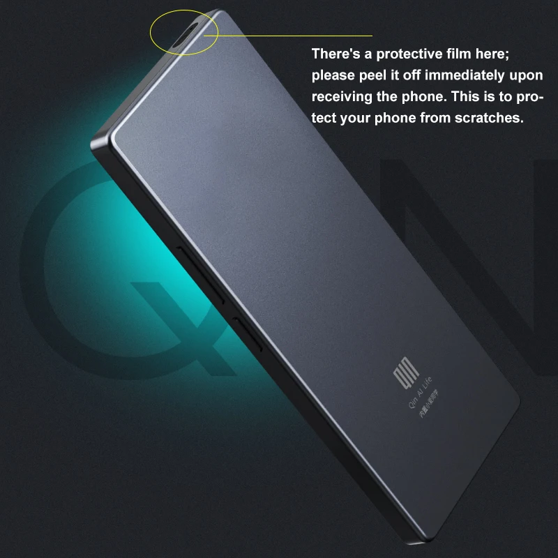 Qin F25 No Camera Dual SIM Touch Screen MTK8786 Android 14 3.54
