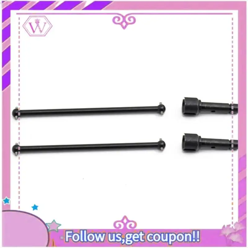 

Upgraded 2X Metal Rear Drive Shaft CVD Driveshaft For Yikong YK4082 YK4083 Absima Yucatan CR1.8 1/8 RC Crawler Car Upgrade Parts