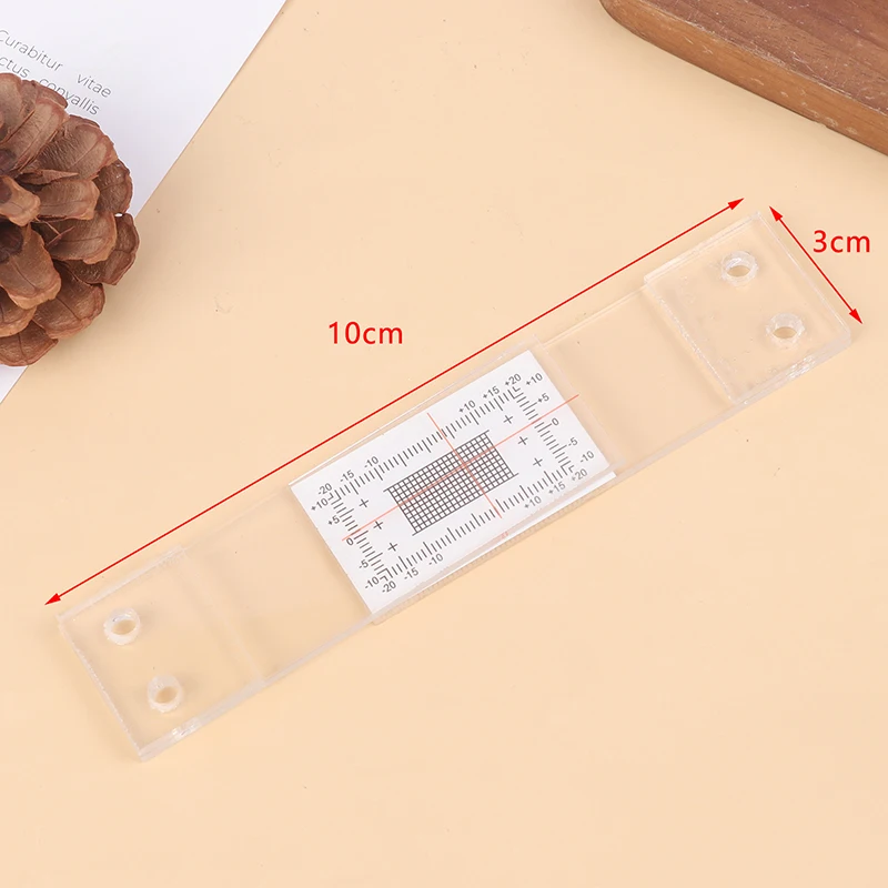 Régua Crack Gauge, Preciso Crack Monitoring Record Tool, Instrumento de medição