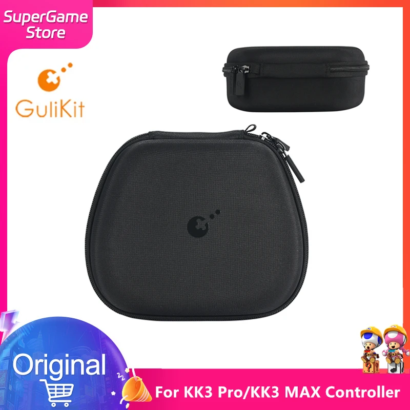 

NEW GuliKit KK3 Controller Carrying Case Puller for KK3 Pro/KK3 MAX Controller BLACK lightweight Joystick Accessories 240G