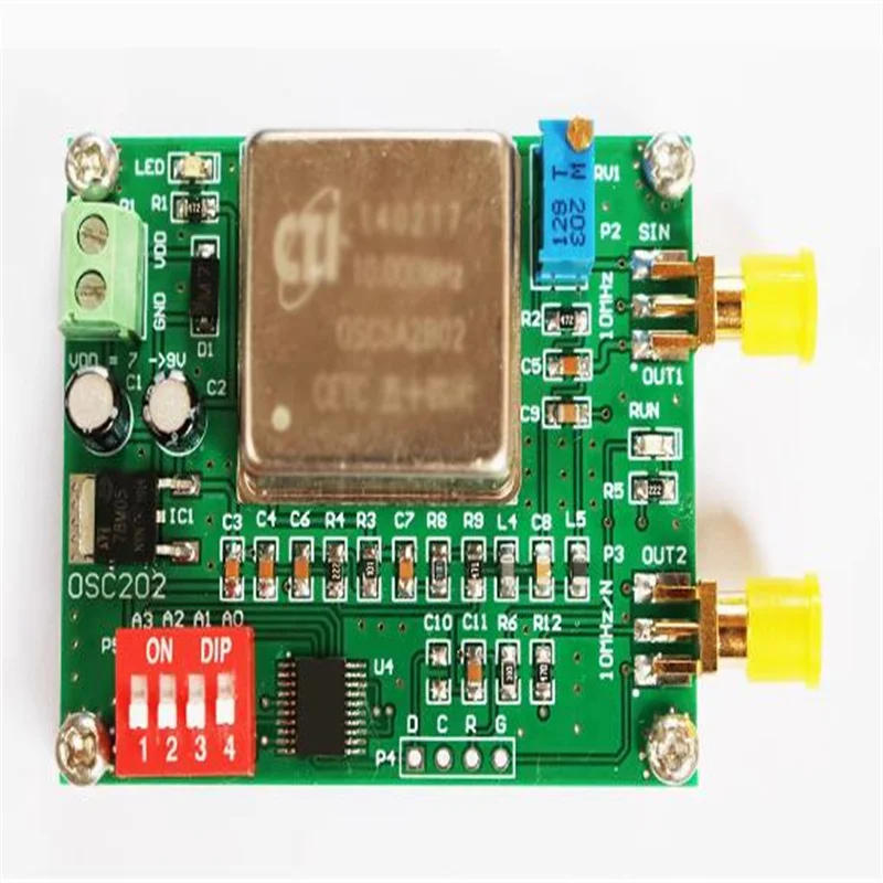 OCXO Frequency reference 10MHz 2.5M 1M 100K 10K 1K 10Hz 2Hz