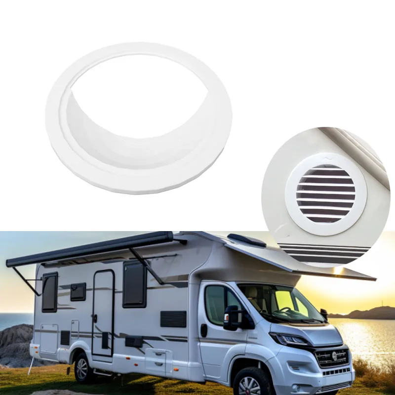 

Caravan Rotating Ventilation Vent White For Motorhome Ventilation Vent Replacement RV Exhaust Hood Spoiler Exhaust Hood Spoiler