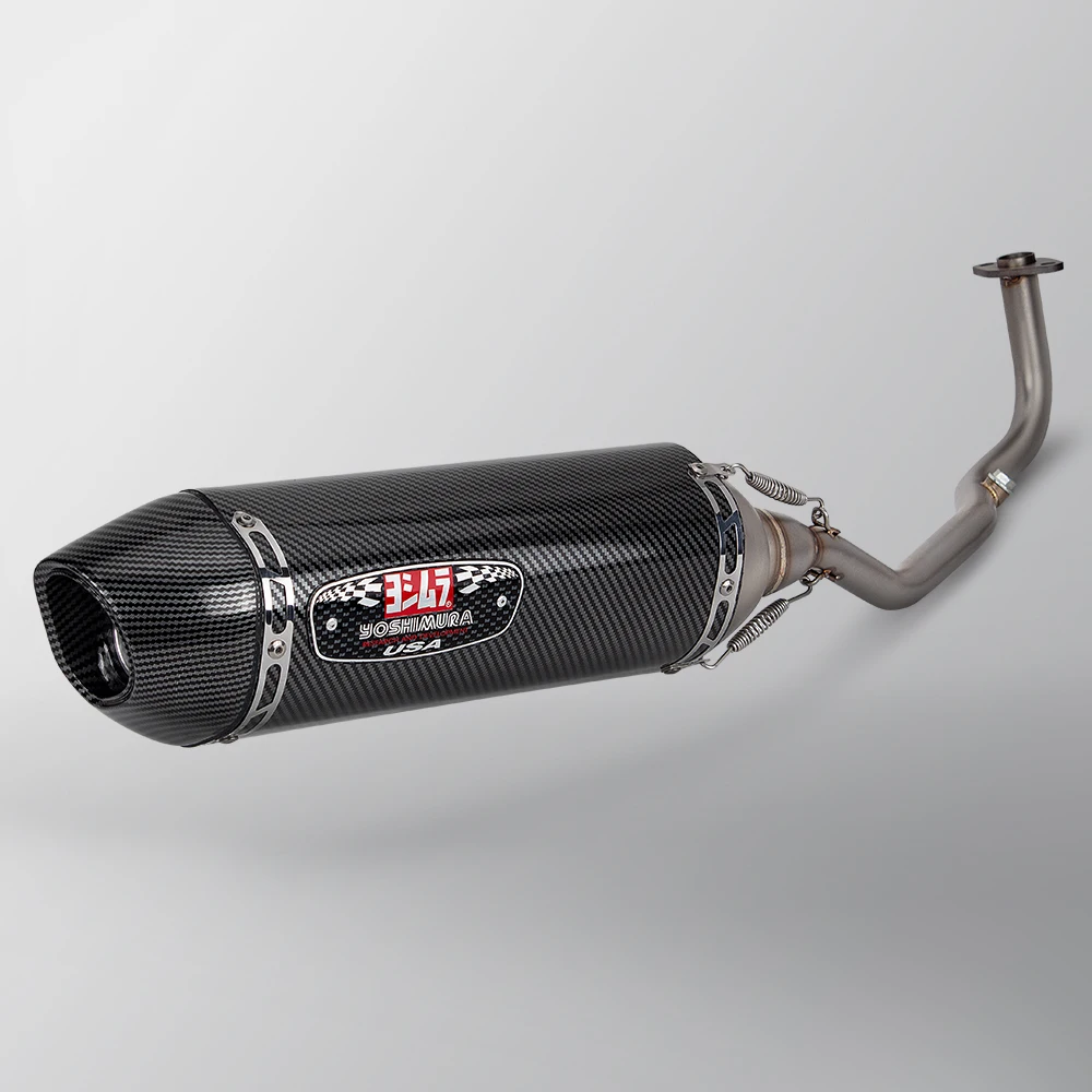 Motorcycle Slip On Exhaust Full System Modified For Yamaha XMAX125 XMAX 125 2021-2024 Yoshimura R77 Muffler Connect Front Tube