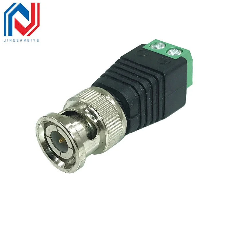 5pcs/lot BNC Adapter Q9 Welding-Free Connector BNC Conversion RCA Twist Screw Monitoring Video Header Tee BNC Hexagonal F Head