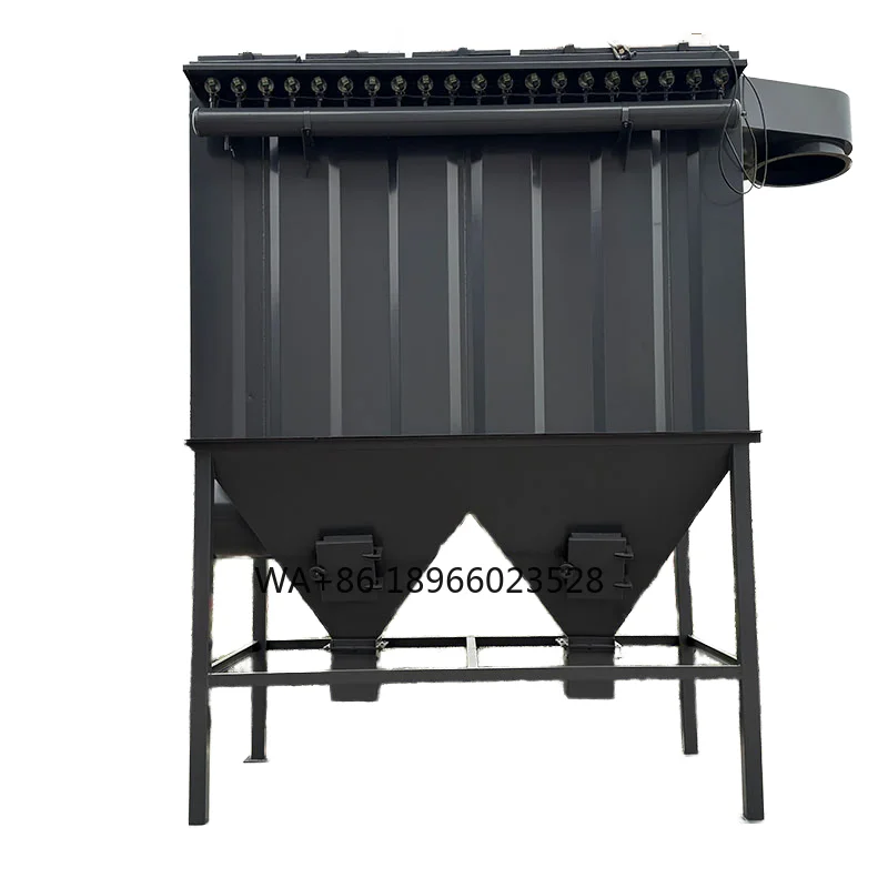 

New Factory-Priced Baghouse Dust Collector Pulse-Jet Extraction Machine Bag Filter Industrial Air Collection System Industrial