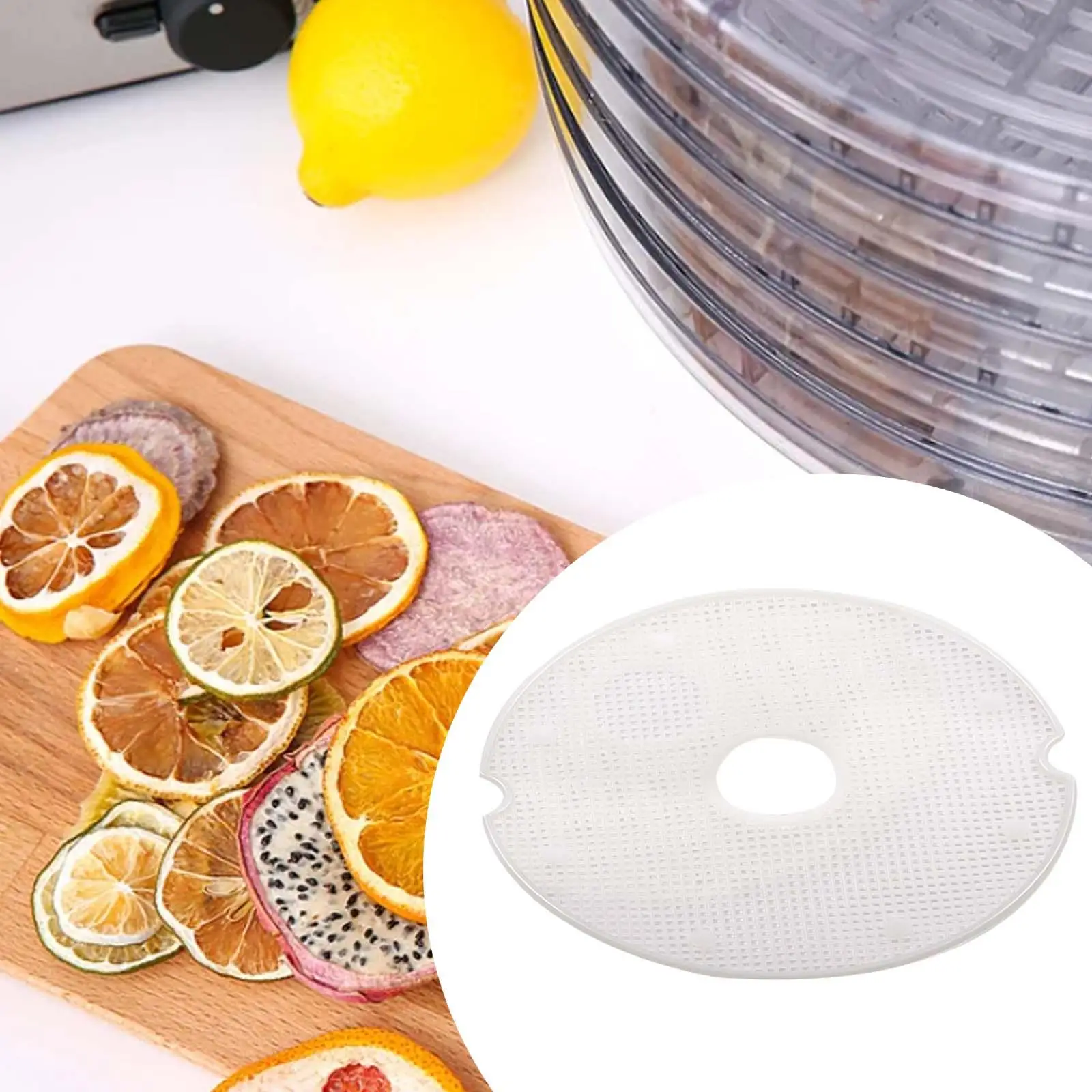 Nampan makanan lembar gulung atas lembar pengering makanan tikar baki air kulit buah