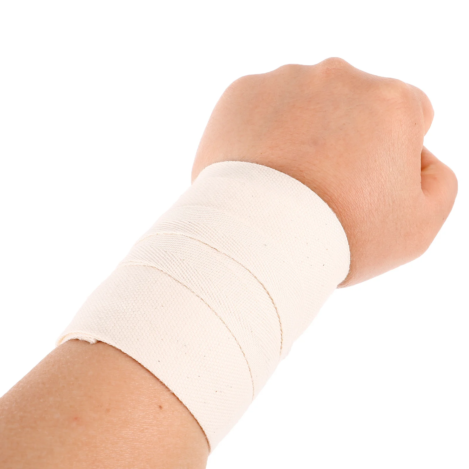 

1 Pair Brace Support Adjustable Workout Hand Wrist Guard For Sports Badminton Tennis Daily Use Breathable Reusable Wrist Bands