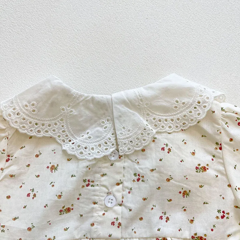 Monos de verano para bebés, ropa Floral de una pieza para niñas pequeñas