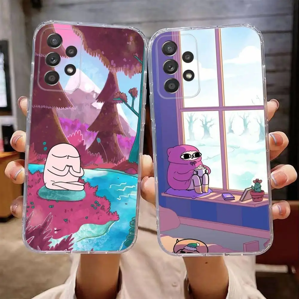 

Cute K-Ketnipz Phone Case For Samsung Galaxy A,71,70,52,51,40,31,50,50S,30S,21S,12,10,Note20ultra Transparent Cover