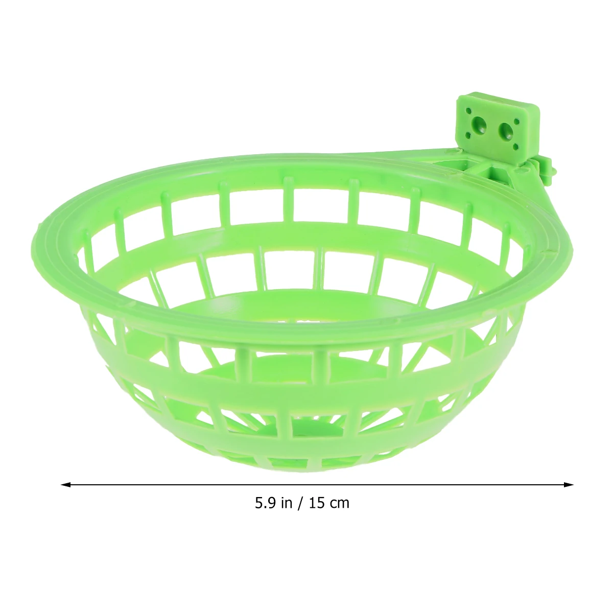 

3 Pcs Parrot Nest Breeding Basins Durable Washable Plastic Bird Cage Supplies Home Pet Shop Zoo Bird House Aviary