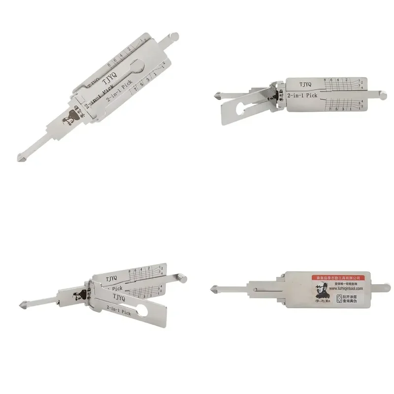 Locksmith Supplies Lishi TJYQ 2 In1 Lock Pick Tool Car Door Lock Open Reader Key Decoder