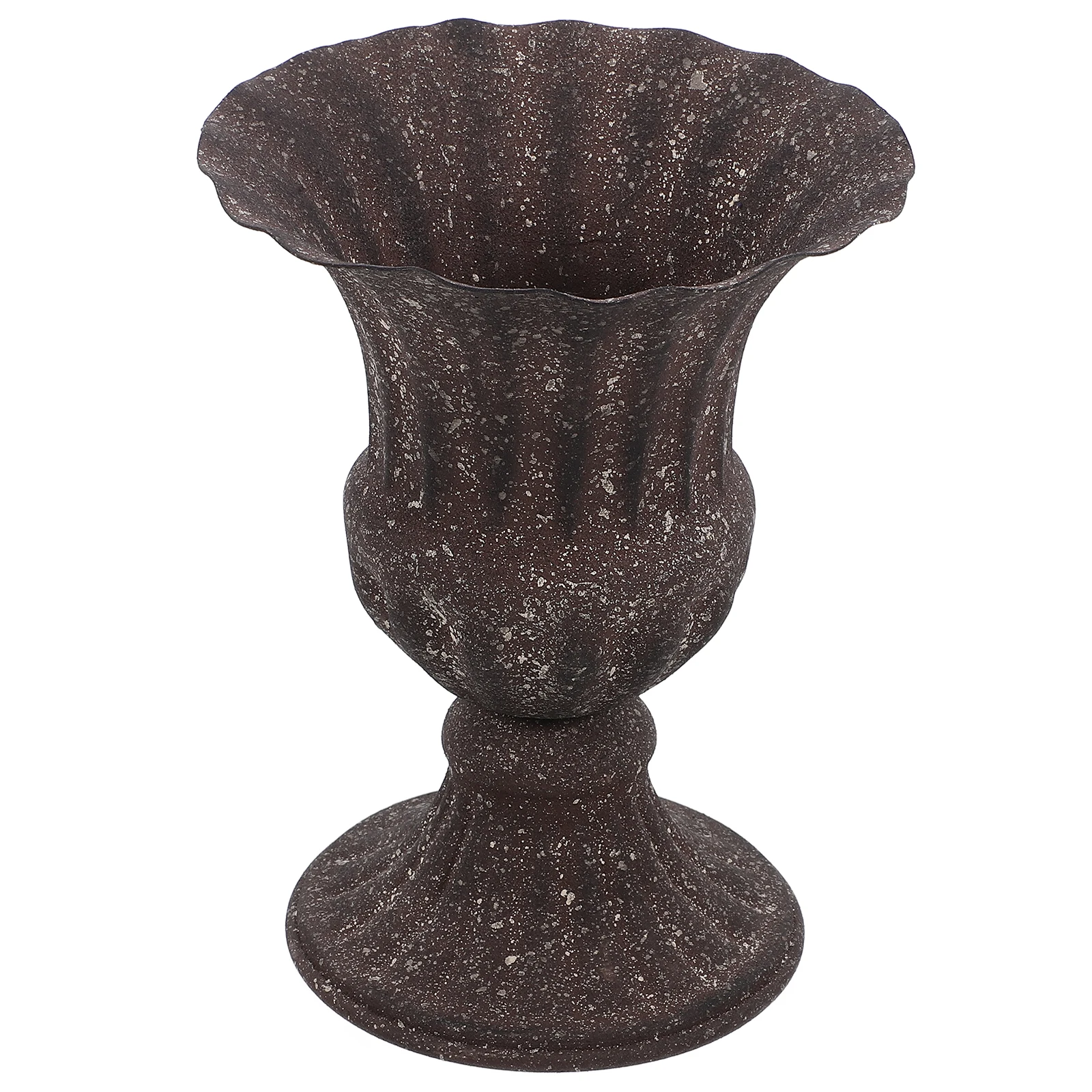 

Retro Flower Vase Wrought Iron Material Creative Home Gardening Planter For Succulent Dried Flower Arrangement Decor Iron