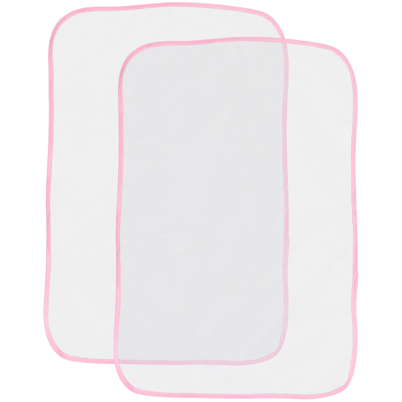 

2pcs Protection Mat High-Grade Mesh Cloth Guard Saving Protective Pad Foldable Lightweight Ironing Board Protector