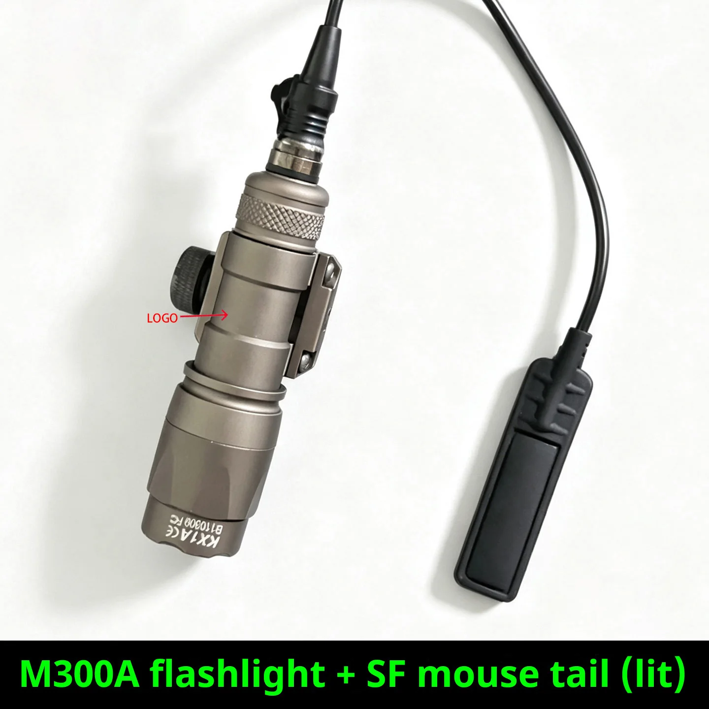 Tactical Surefire M300/M600 Flashlight with AXON SF Function Remote Pressure Switch for 20mm Rail Hunting Airsoft Light image 6