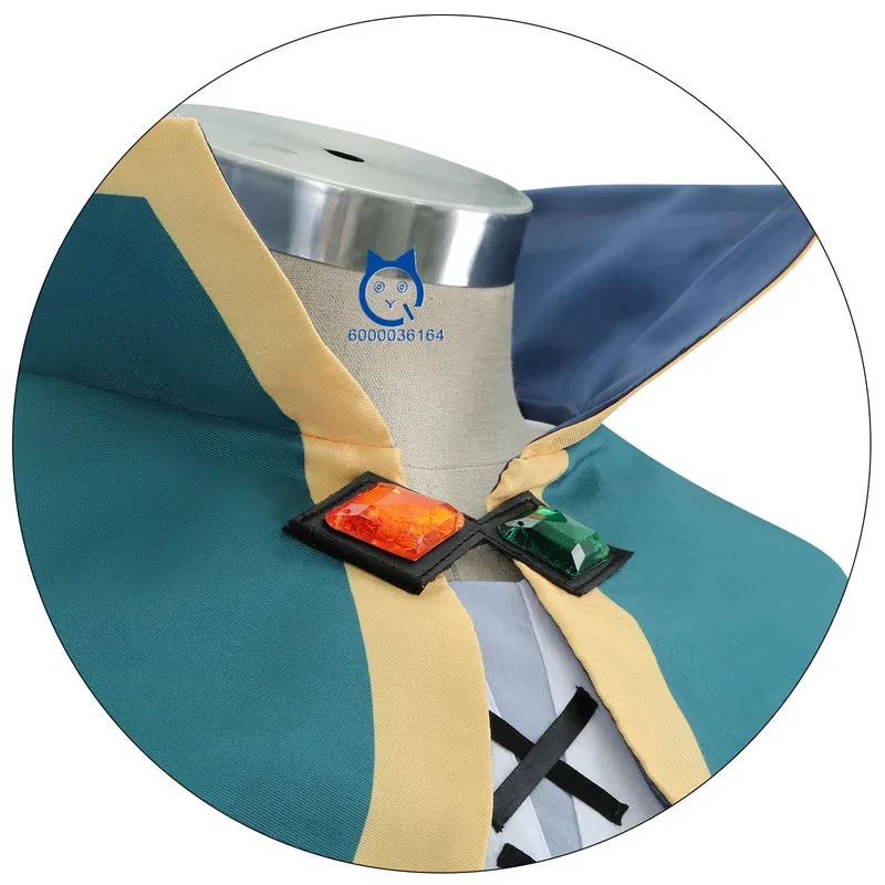 أزياء أنيمي كونو سوباراشي سيكاي ني شوكوفوكو وو كازوما ساتو التأثيرية ملابس زرقاء مجموعة كاملة للرجال كوميك كون لعب الأدوار #3