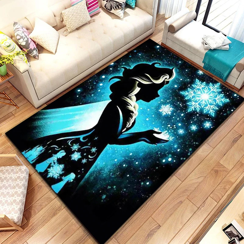 

Disney Princess Cinderella Cartoon Kids Large Area Rugs 3D Carpets for Living Room the Baby Bedroom Sofa Doormat Home Decor Mats