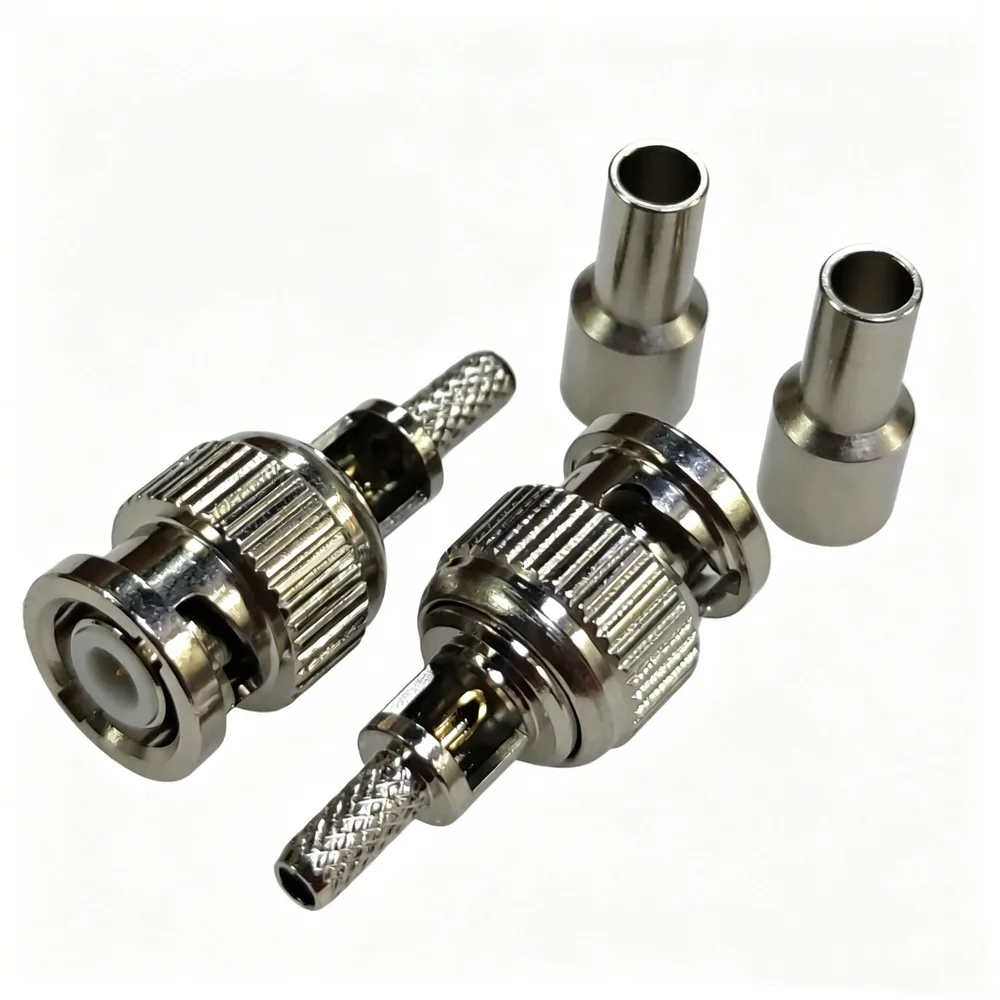 Mini BNC Connector Q6 Plug For Flaw Detector 1Pcs