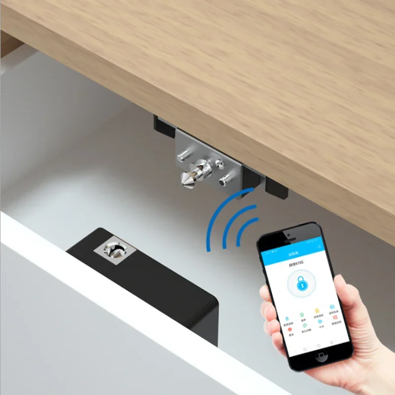 

TTLOCK Невидимый Wi-Fi беспроводной замок для шкафчиков и скрытых ящиков
