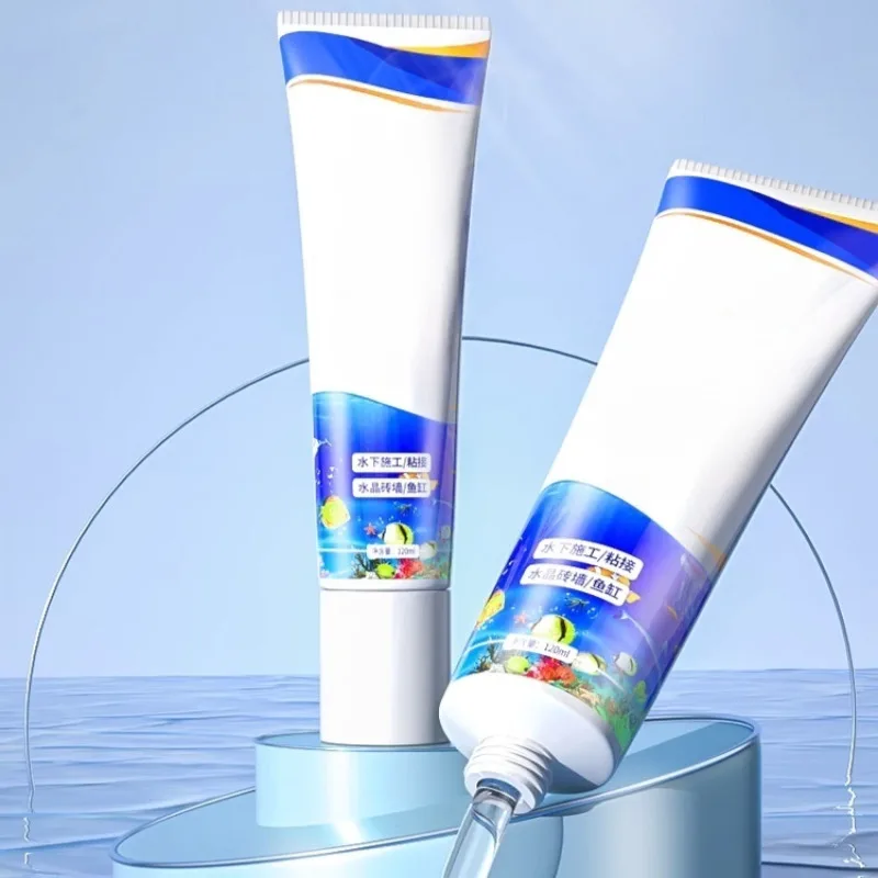 Fish tank glass glue Transparent crackproof environmentally friendly adhesive  transparent waterproo